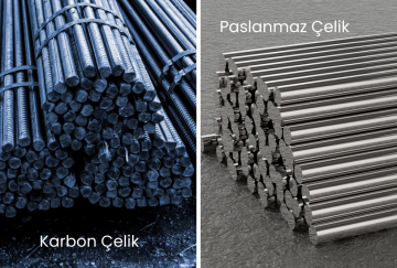 Paslanmaz Çelik Ve Karbon Çelik Arasındaki Farklar